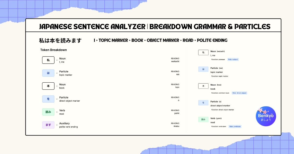 japanese-sentence-analyzer-breakdown-grammar-particles